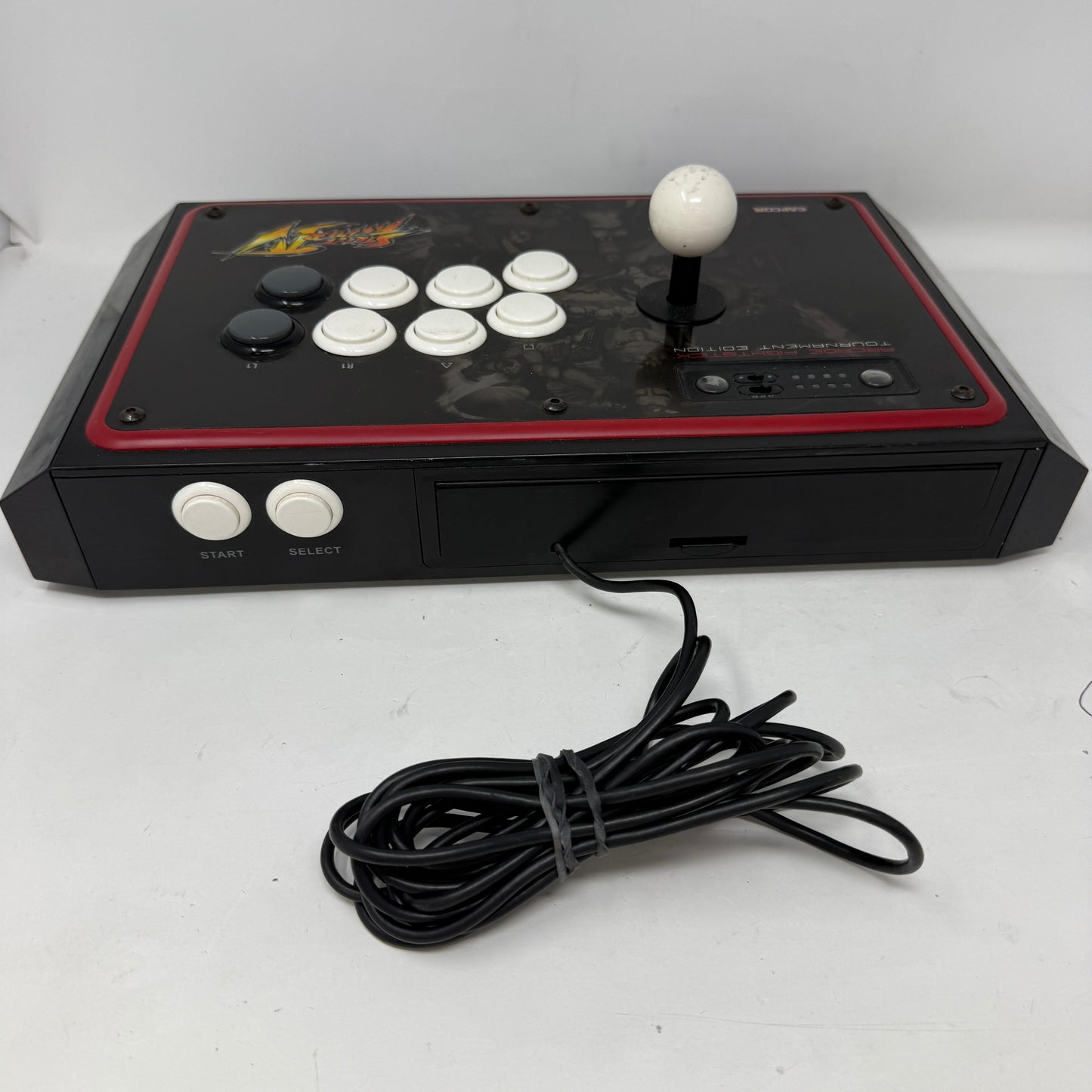 Mad Catz Street Fighter Black Arcade Fightstick Tournament Edtion For PS3