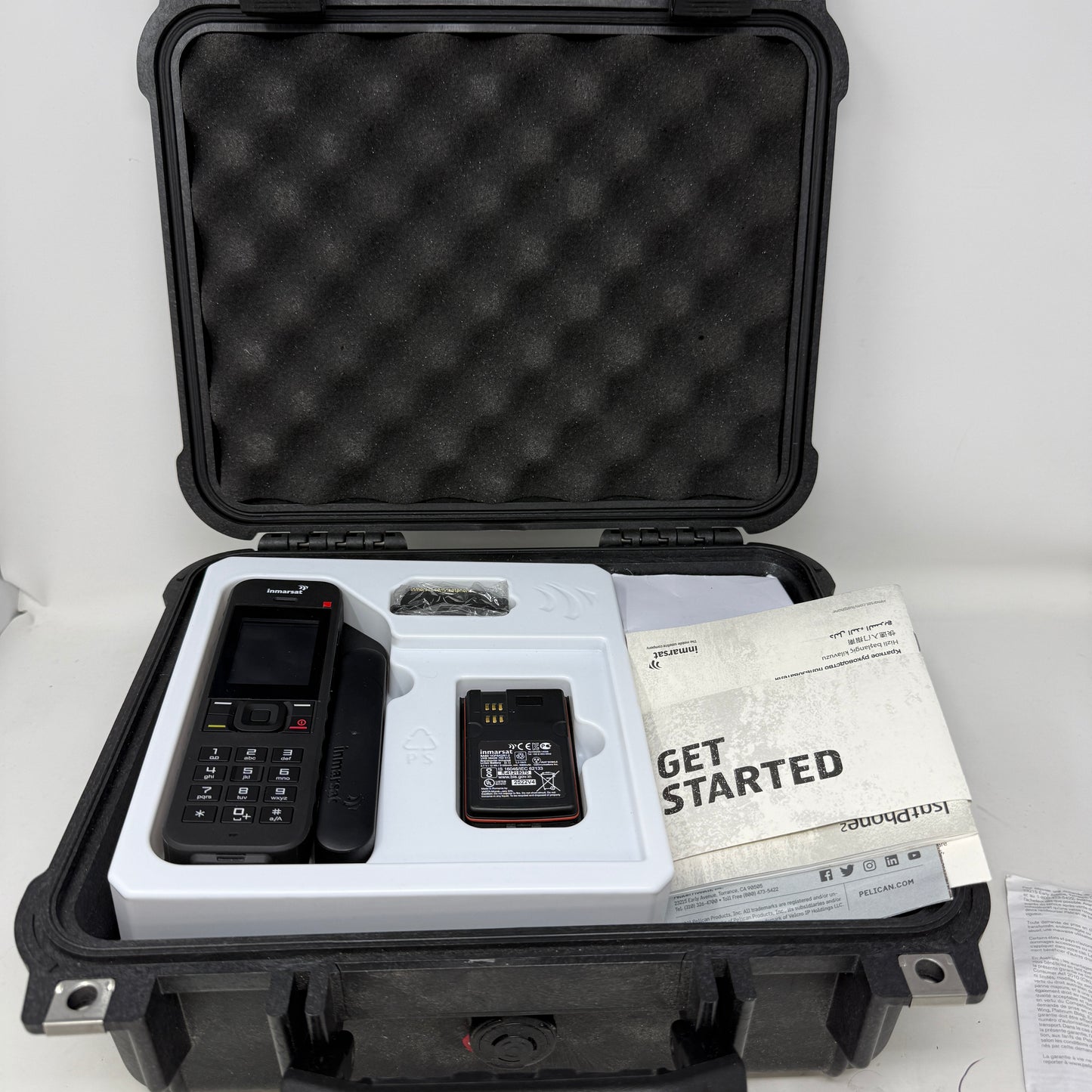 Inmarsat IsatPhone 2 Satellite Phone w/ Accessories