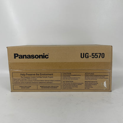 New Panasonic PanaFax UG-5570 UF-7200 Black Aftermarket Toner Cartridge