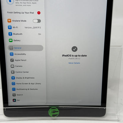WiFi Only Apple iPad 9th Gen 256GB Silver MK2P3LL/A