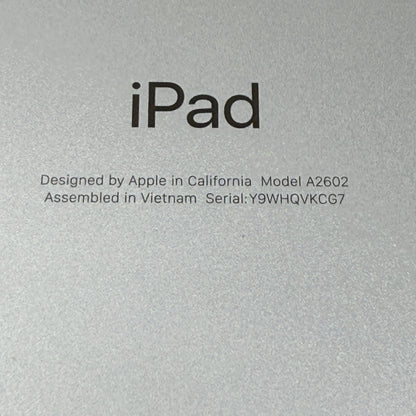 WiFi Only Apple iPad 9th Gen 256GB Silver MK2P3LL/A
