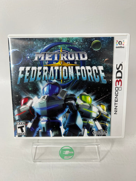 Metroid Prime Federation Force (Nintendo 3DS, 2016)