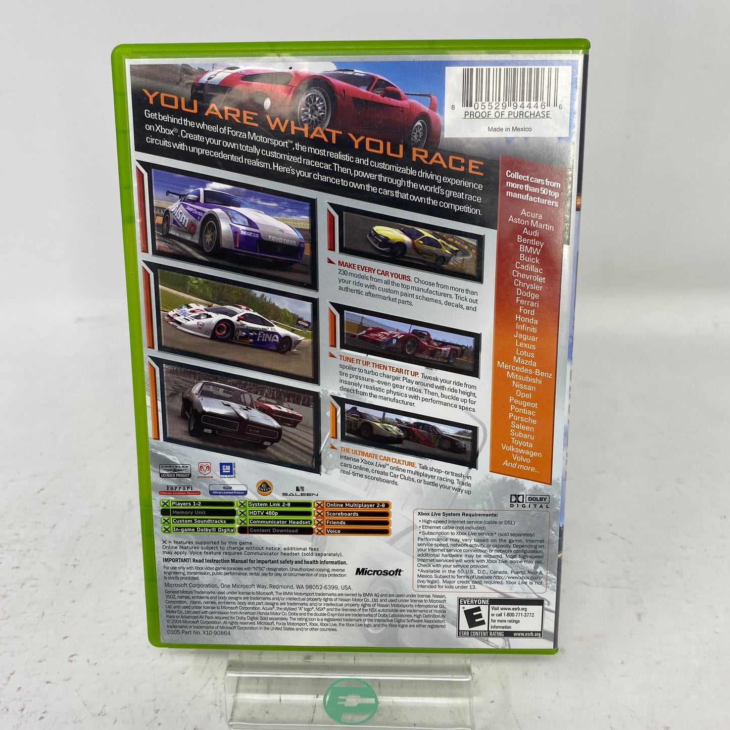 Forza Motorsport (Microsoft Xbox, 2005)
