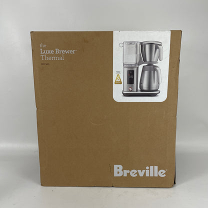 New Breville Luxe Brewer Thermal Coffee Maker Stainless Steel BDC465