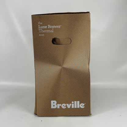 New Breville Luxe Brewer Thermal Coffee Maker Stainless Steel BDC465