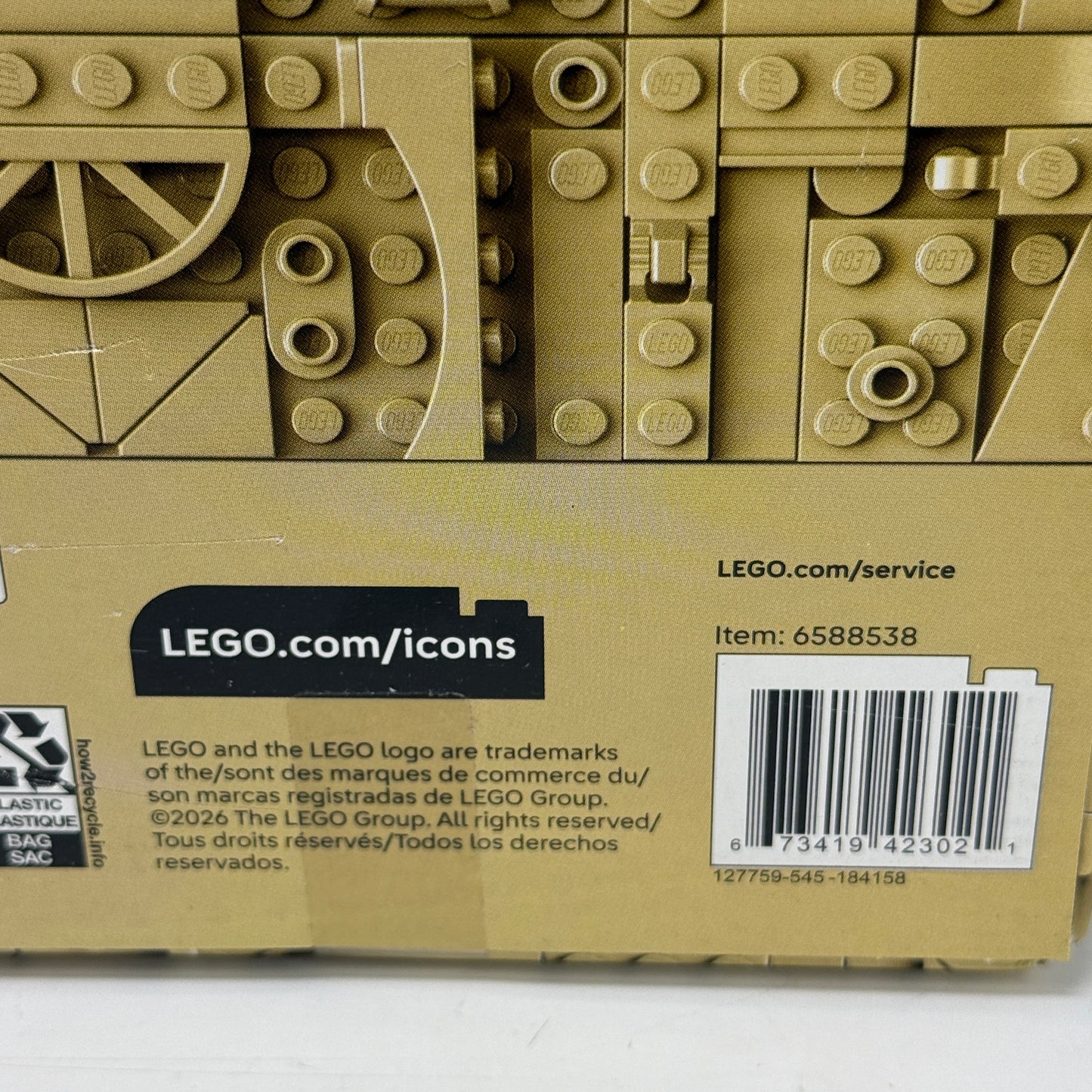 New LEGO  Golden Retriever Puppy 11384 Icons Animals / Pets