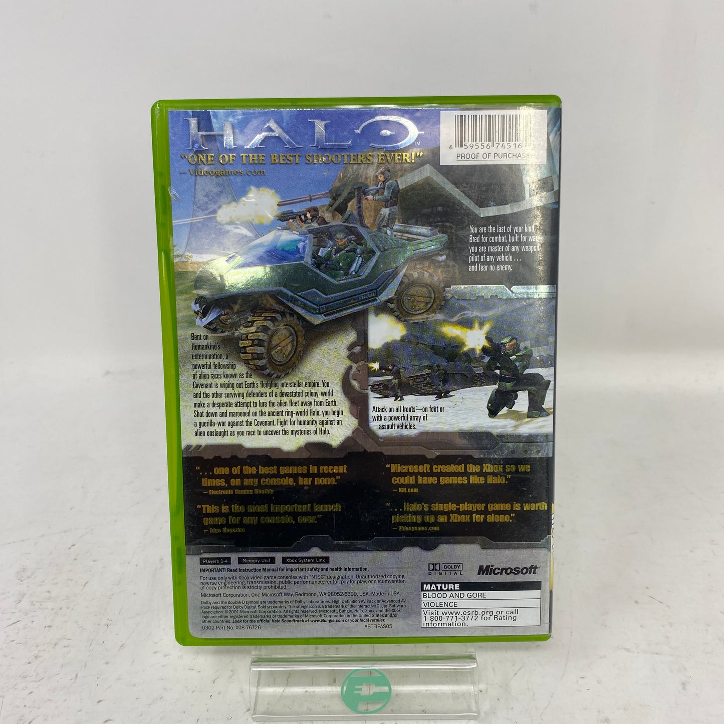 Halo: Combat Evolved (Microsoft Xbox, 2001)