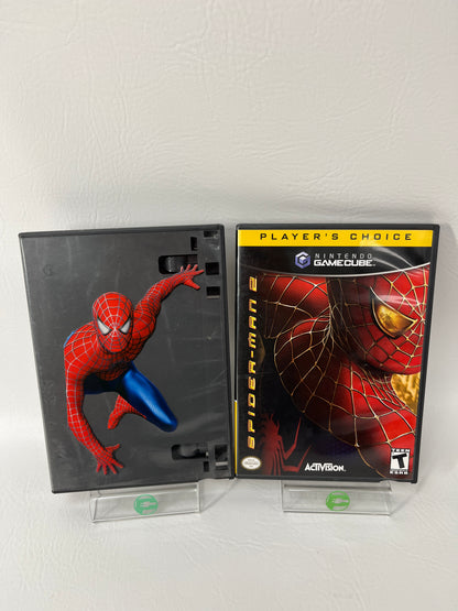 Lot of 2 Nintendo GameCube Spider-Man & Spider-Man 2 Games