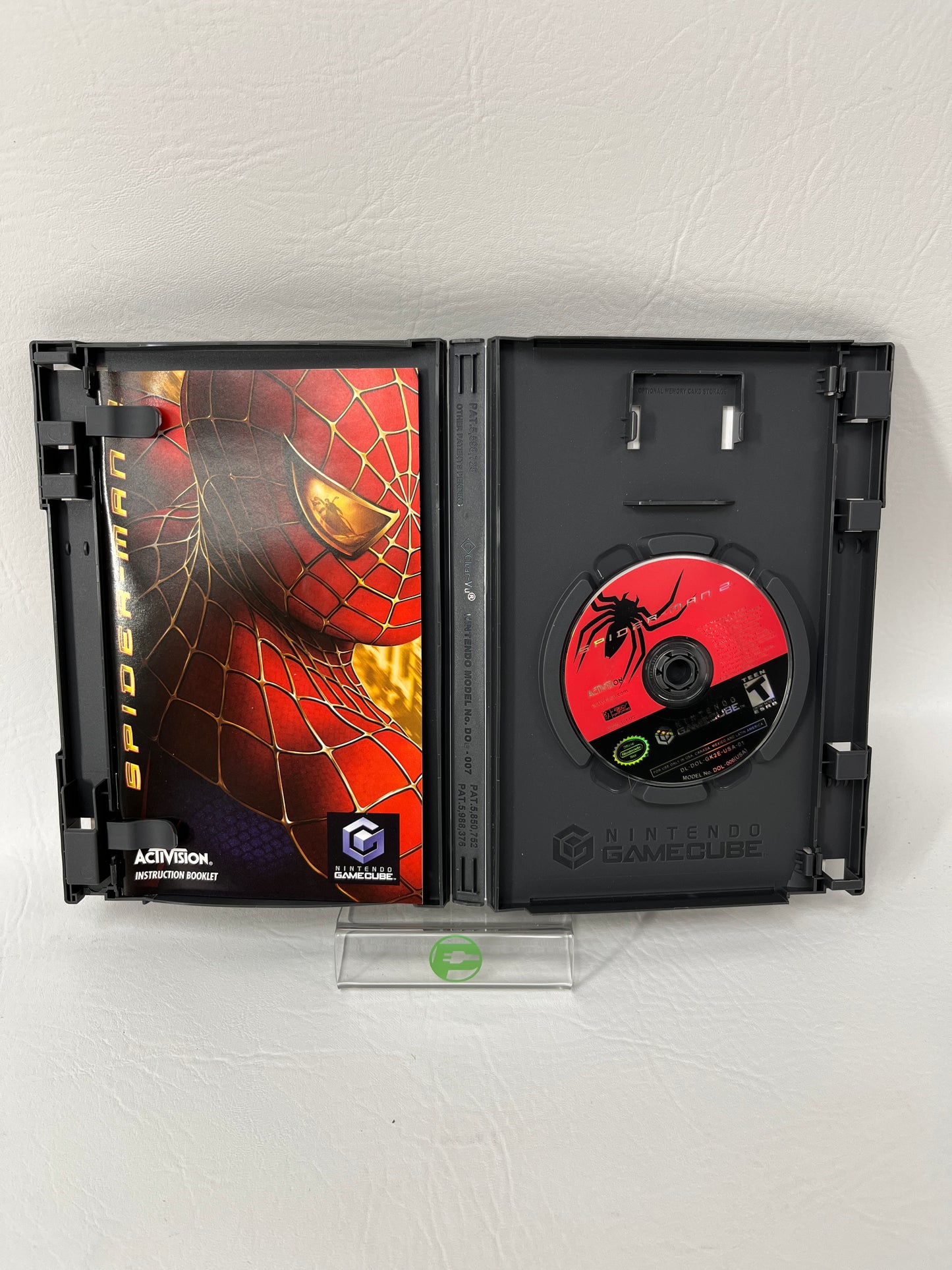 Lot of 2 Nintendo GameCube Spider-Man & Spider-Man 2 Games