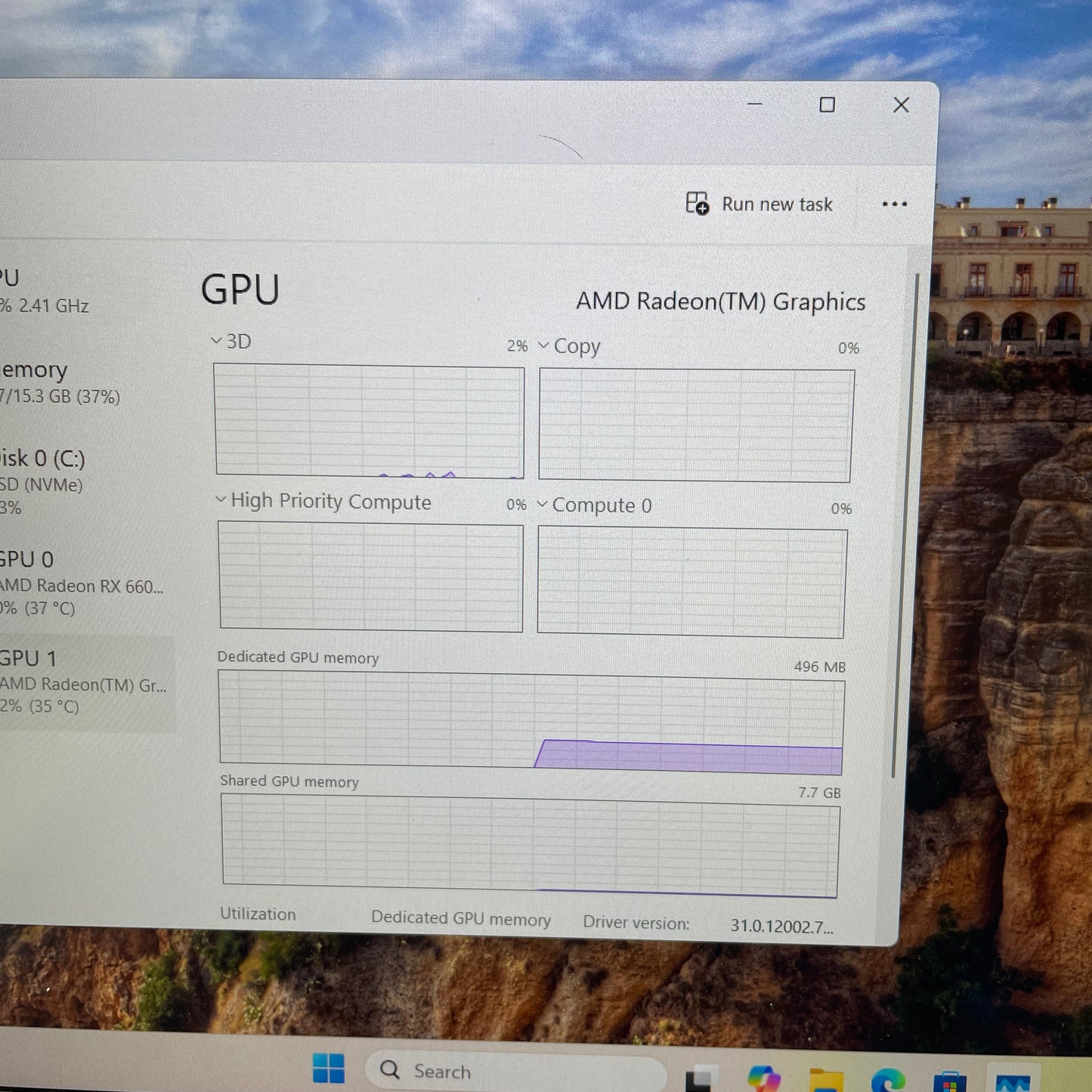 HP Omen SSMV0K9 16.1 Ryzen 5 5600H 3.3GHz 16GB RAM 1TB SSD AMD Radeon RX 6600M