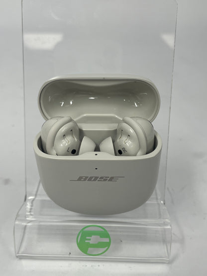 Bose QuietComfort Ultra In-Ear Noise Cancelling Bluetooth Earbuds White Smoke