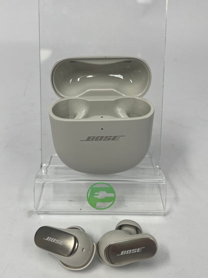 Bose QuietComfort Ultra In-Ear Noise Cancelling Bluetooth Earbuds White Smoke