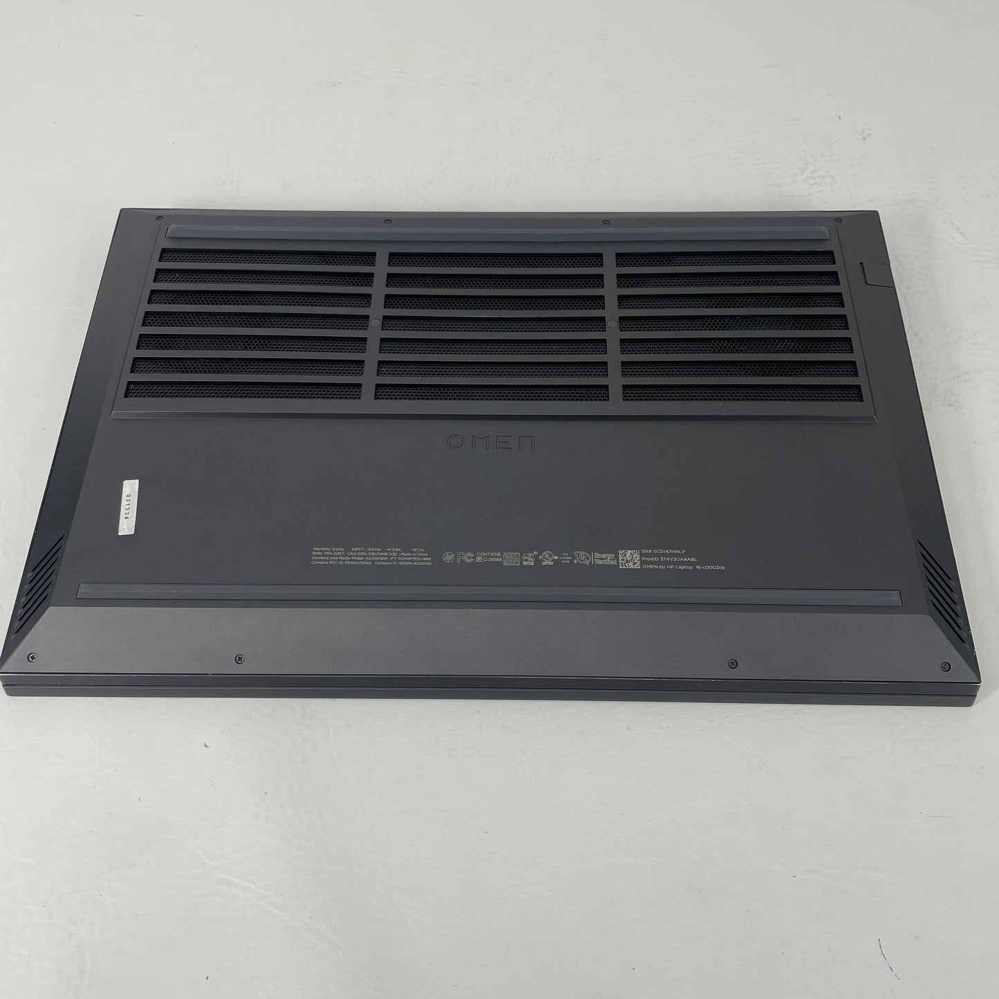 HP Omen SSMV0K9 16.1 Ryzen 5 5600H 3.3GHz 16GB RAM 1TB SSD AMD Radeon RX 6600M