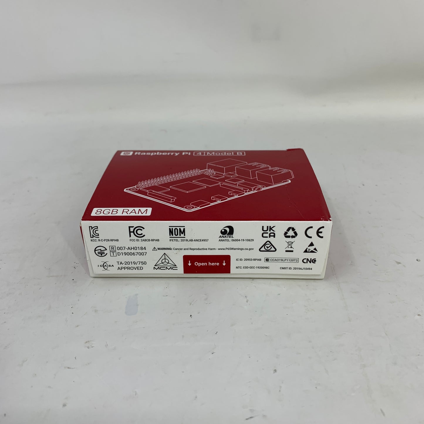 New Raspberry Pi Model B BCM2835 8GB Single-Board Computer Green