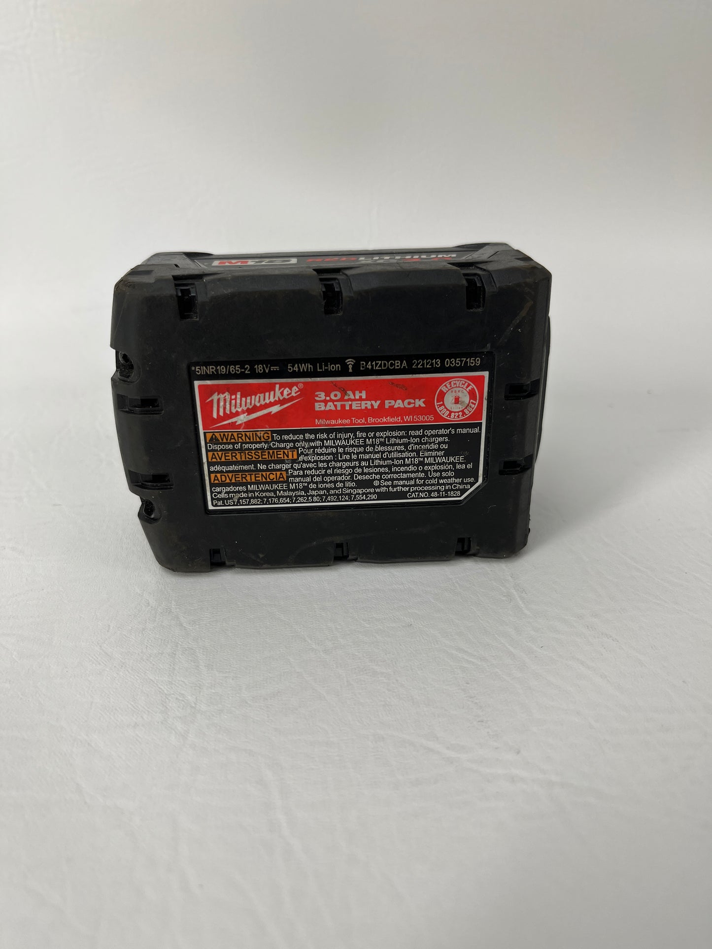 Milwaukee 48-11-1828 M18 REDLITHIUM XC 3.0Ah Extended Capacity Battery