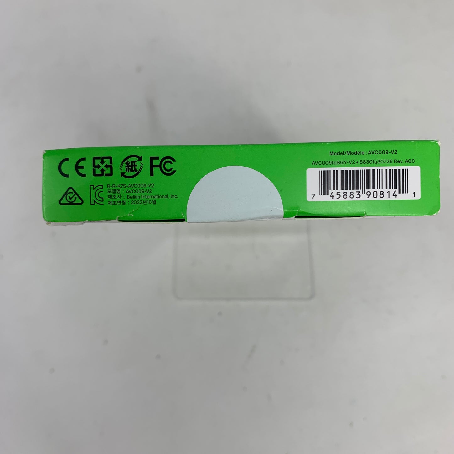 New Belkin Connect Universal USB-C  7-in-1 Multiport Hub Adapter AVC009-V2