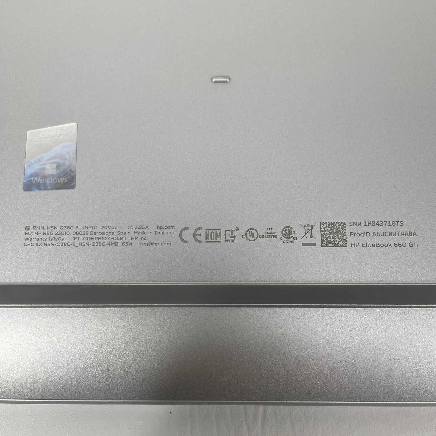 HP EliteBook 660 G11 16" Core Ultra 7 155U 1.7GHz 16GB RAM 512GB SSD