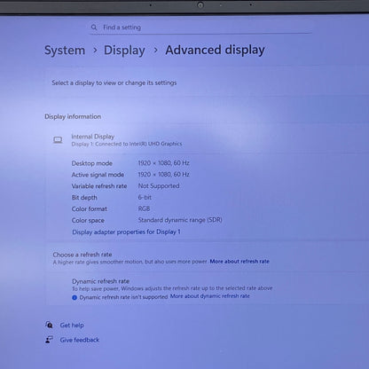 Dell Vostro 5590 15.6" i7-10510U 1.8GHz 16GB RAM 512GB SSD GeForce MX250