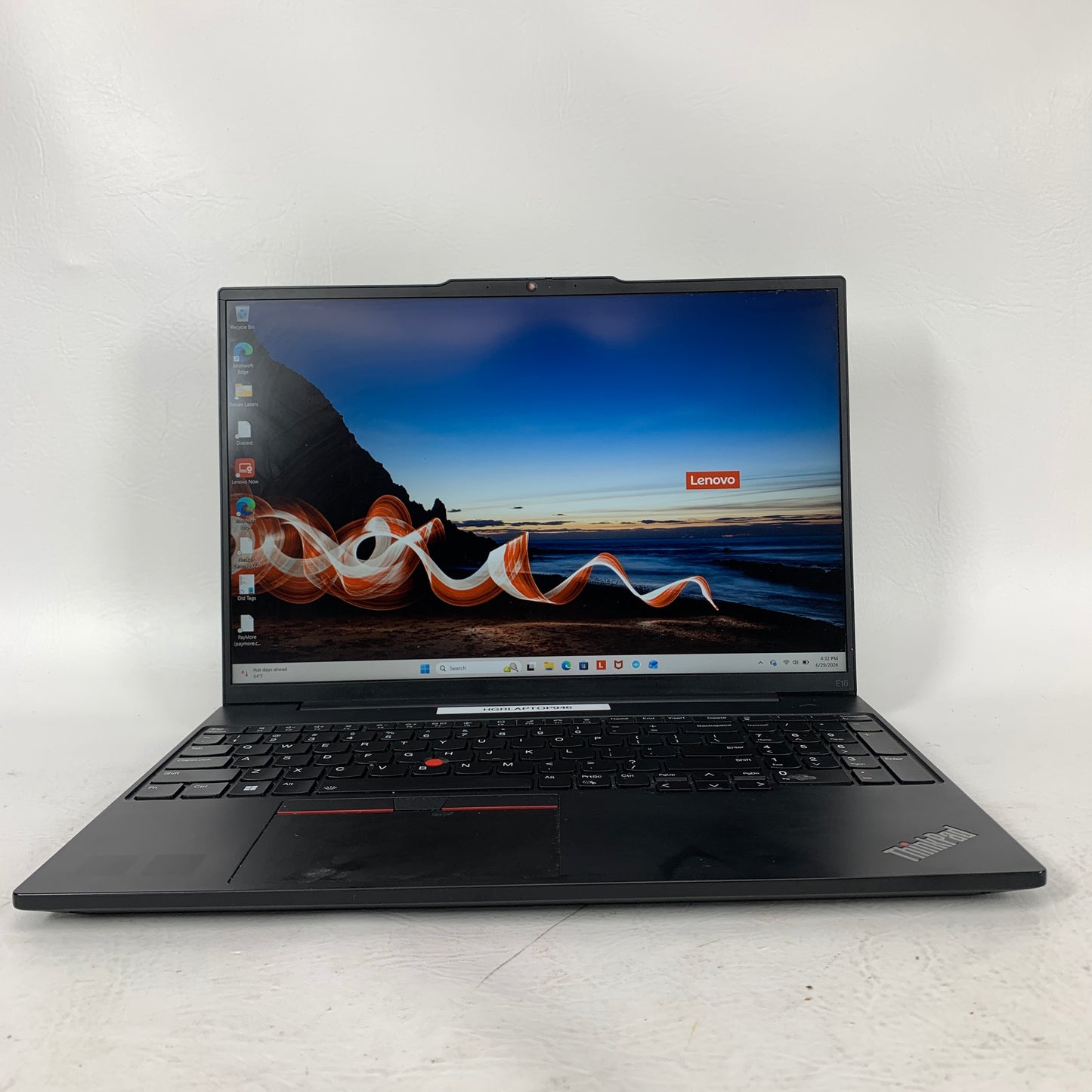 Lenovo ThinkPad E16 Gen 1 16" i7-1355U 1.7GHz 16GB RAM 512GB SSD