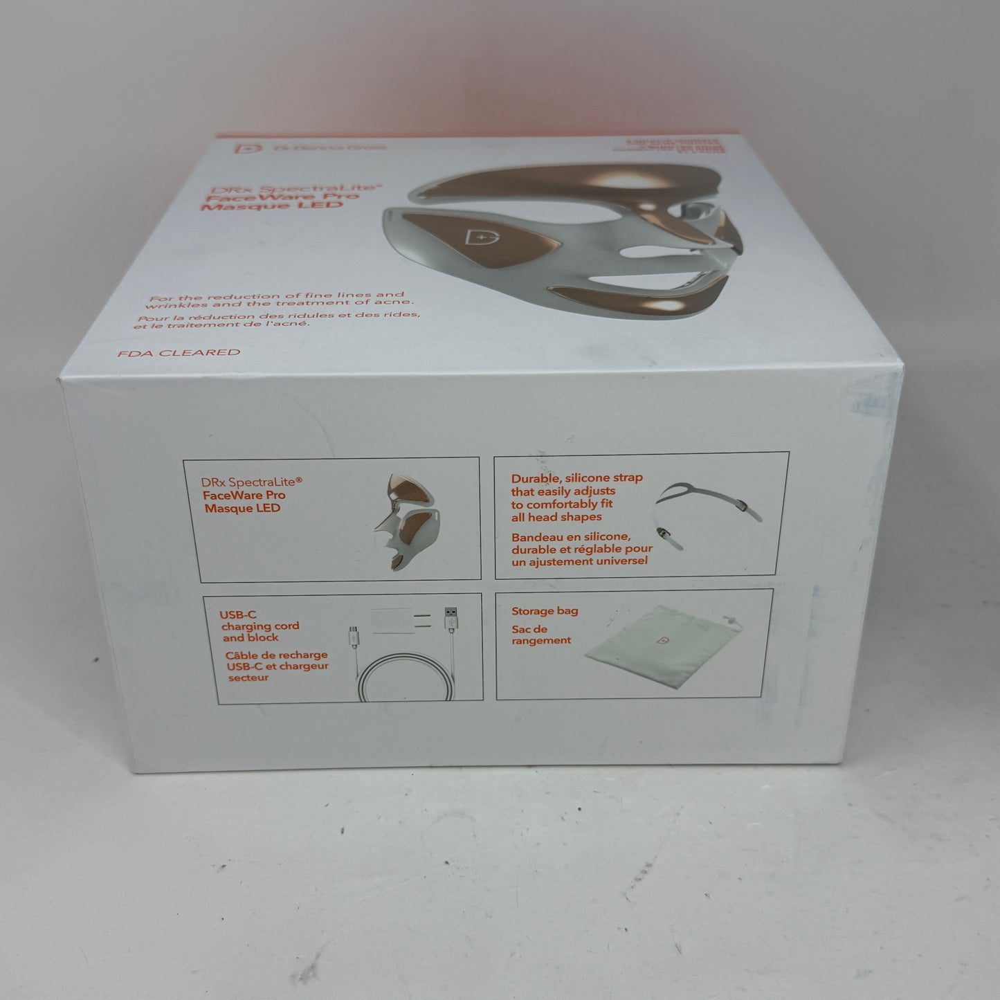New Dr. Dennis Gross DRx SpectraLite  FaceWare Pro Masque LED FGRZTROL0002