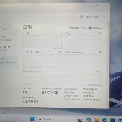 HP EliteBook 830 G5 14" i5-8250U 1.6GHz 16GB RAM 256GB SSD