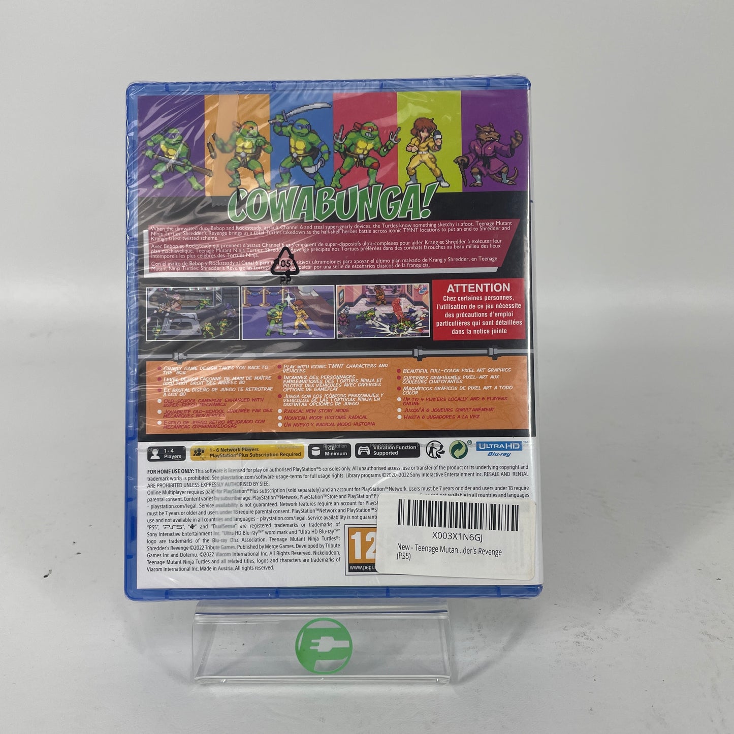 New Teenage Mutant Ninja Turtles Shredder's Revenge ( PS5, 2022)