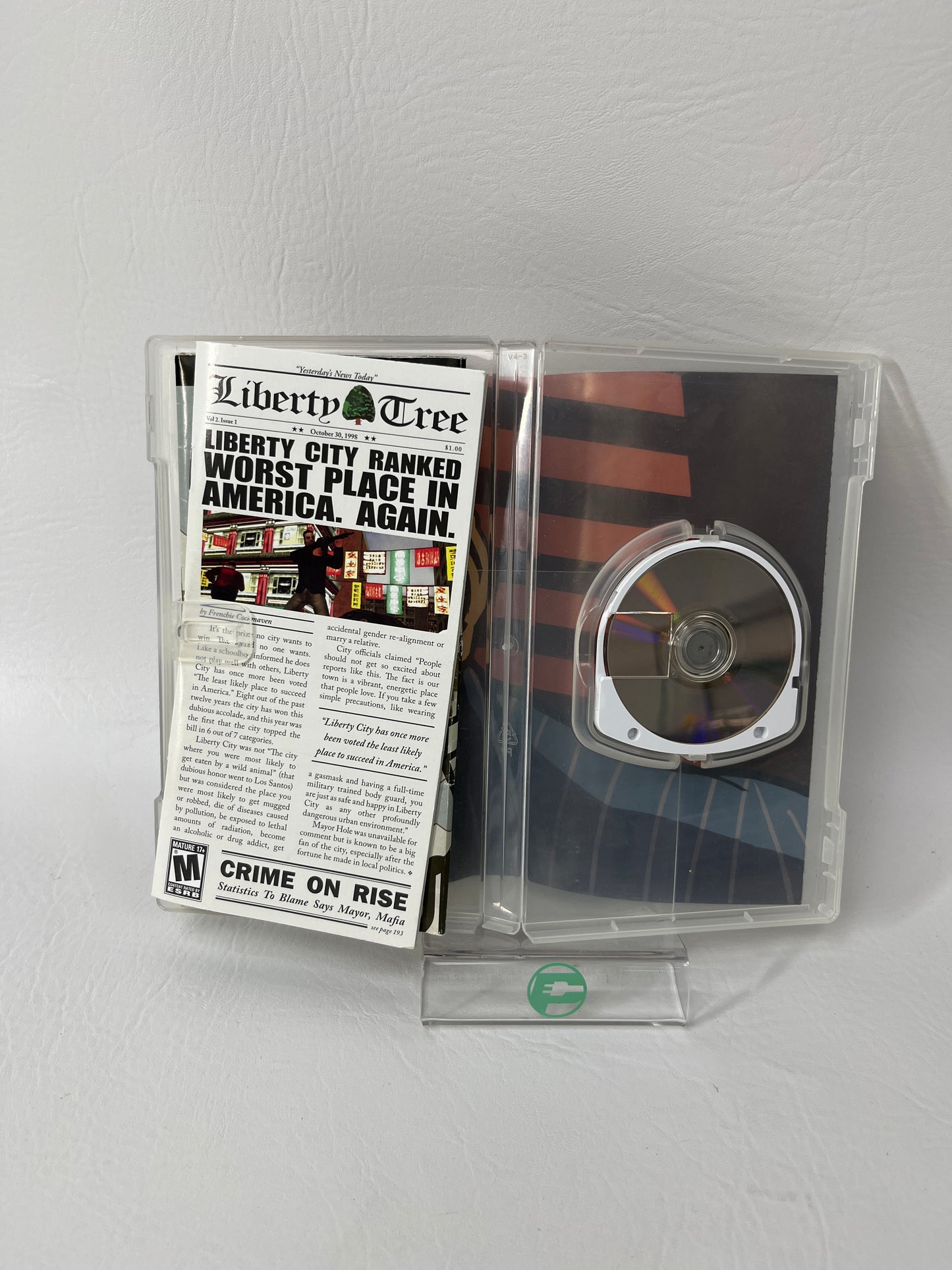 Grand Theft Auto Liberty City Stories (Sony PlayStation Portable PSP, 2005)