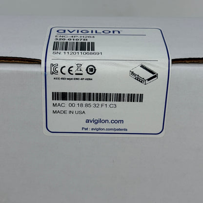 New Avigilon ENC-4P-H264  Analog-to-Digital Video Encoder Camera Control