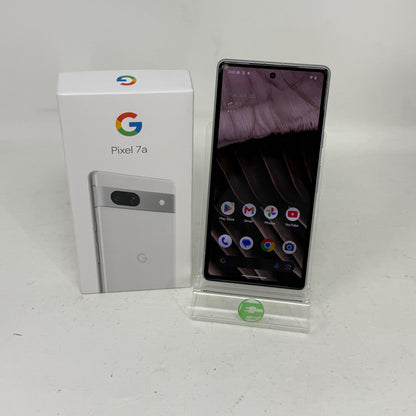 Factory Unlocked Google Pixel 7a 128GB Smartphone Clearly White GA04274-JP