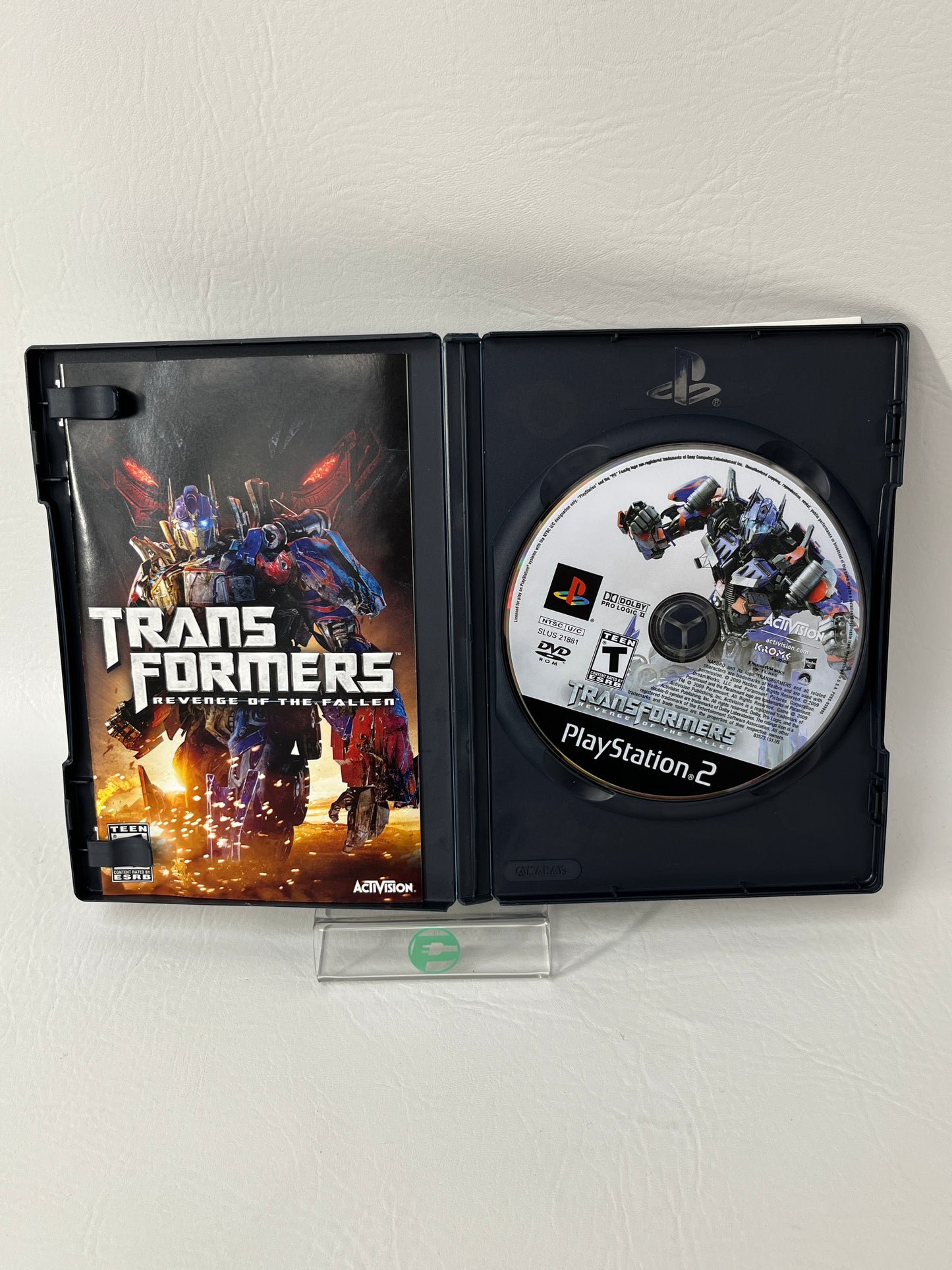 Lot of 2 Sony PlayStation 2 PS2 Transformers: The Game & Transformers: Revenge of the Fallen Games