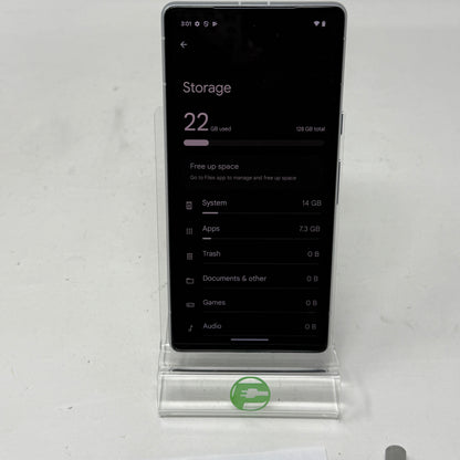 Factory Unlocked Google Pixel 7a 128GB Smartphone Clearly White GA04274-JP