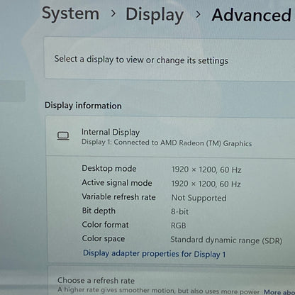 Dell Inspiron 7425 14" Ryzen 5 5625U 2.3GHz 8GB RAM 512GB SSD