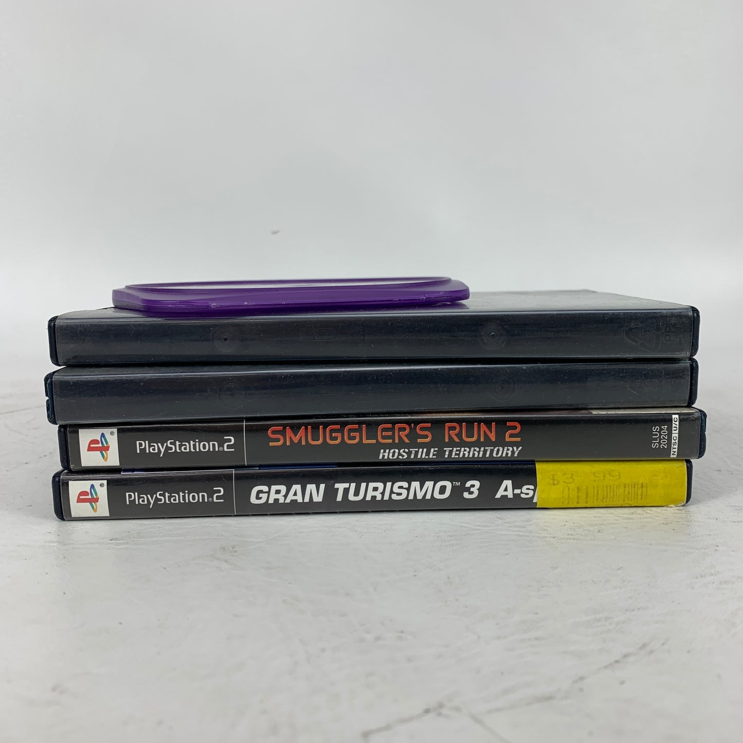 Lot of 5 Sony PlayStation 2 PS2 Games Bundle Gran Turismo 3 A-Spec Smuggler's 