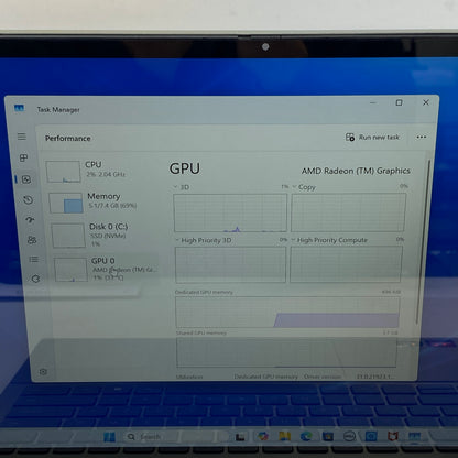 Dell Inspiron 7425 14" Ryzen 5 5625U 2.3GHz 8GB RAM 512GB SSD