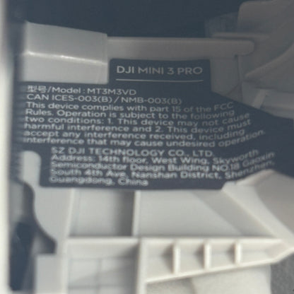 DJI Mini 3 Pro 4K Quadcopter Camera Drone MT3M3VD
