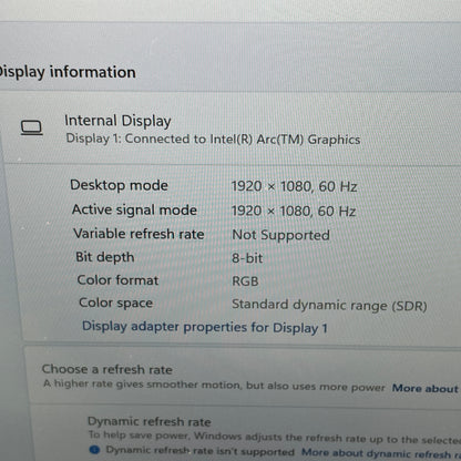 Dell Precision 3490 14" i7-1355U 3.8GHz 16GB RAM 256GB SSD