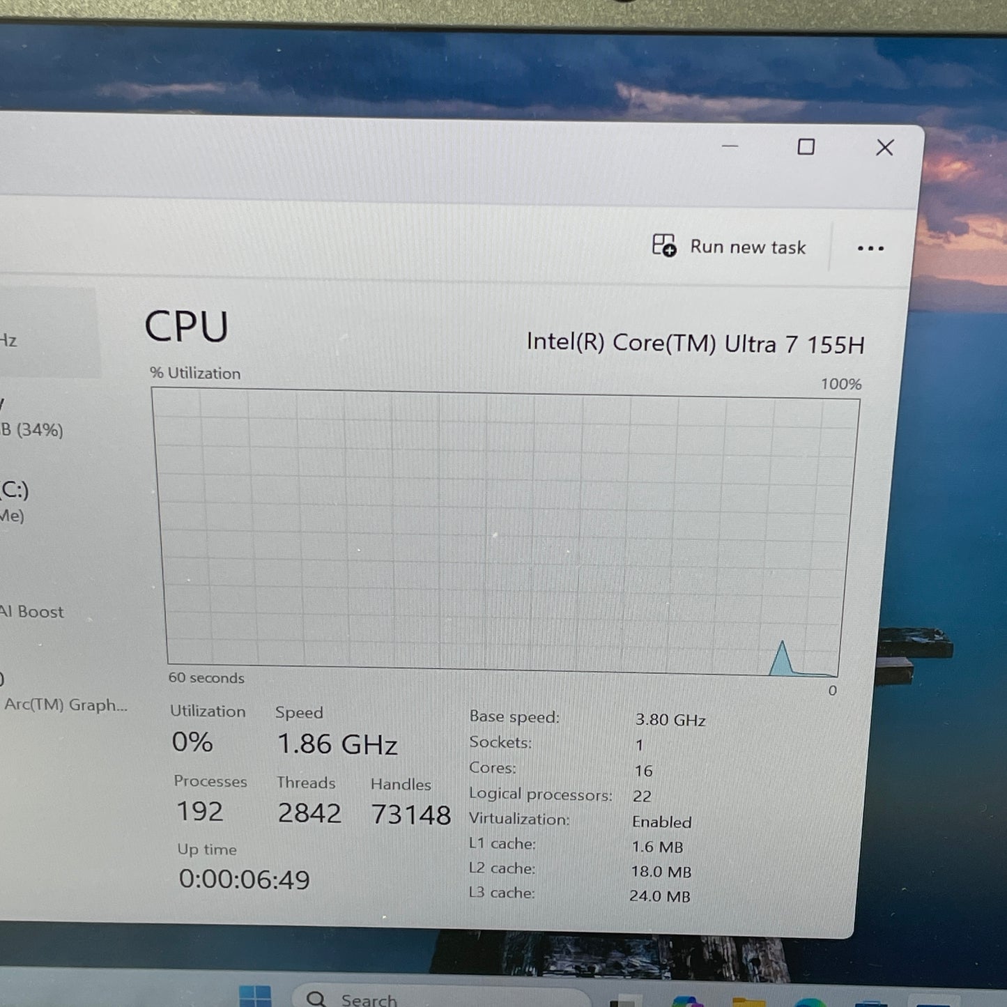 Dell Precision 3490 14" i7-1355U 3.8GHz 16GB RAM 256GB SSD
