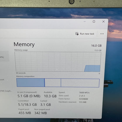 Dell Precision 3490 14" i7-1355U 3.8GHz 16GB RAM 256GB SSD