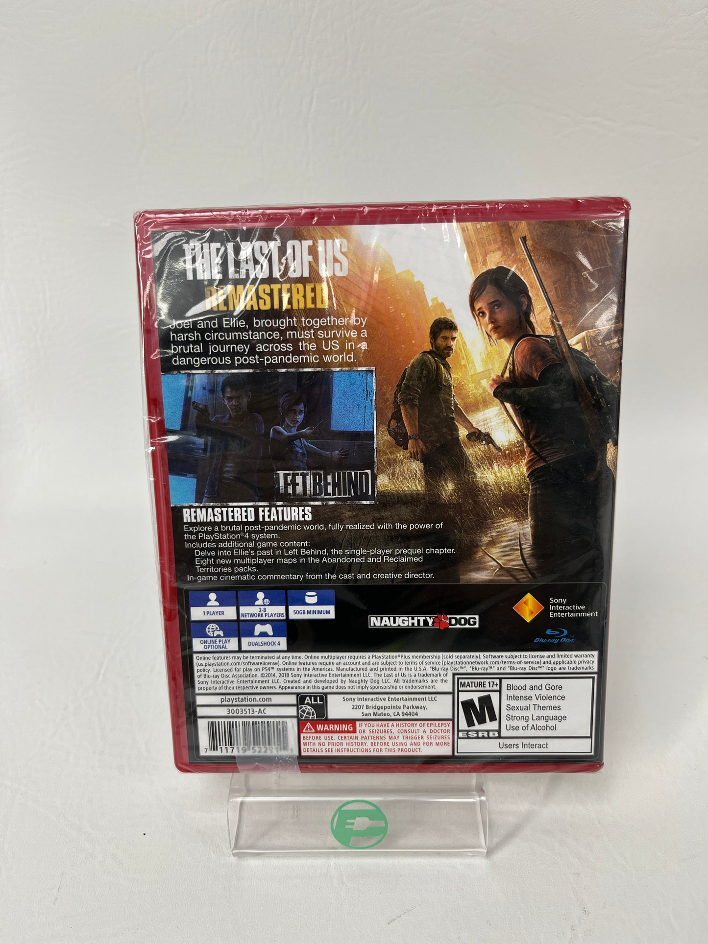 New The Last of Us Remastered (Sony PlayStation 4 PS4, 2014)