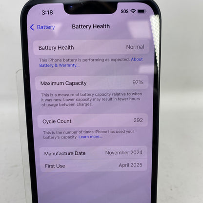 Factory Unlocked Apple iPhone 16e 128GB Black MDOD4LL/A