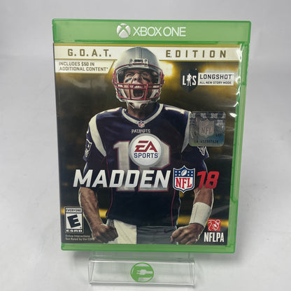 Madden NFL 18 [GOAT Edition] (Microsoft Xbox One, 2017)