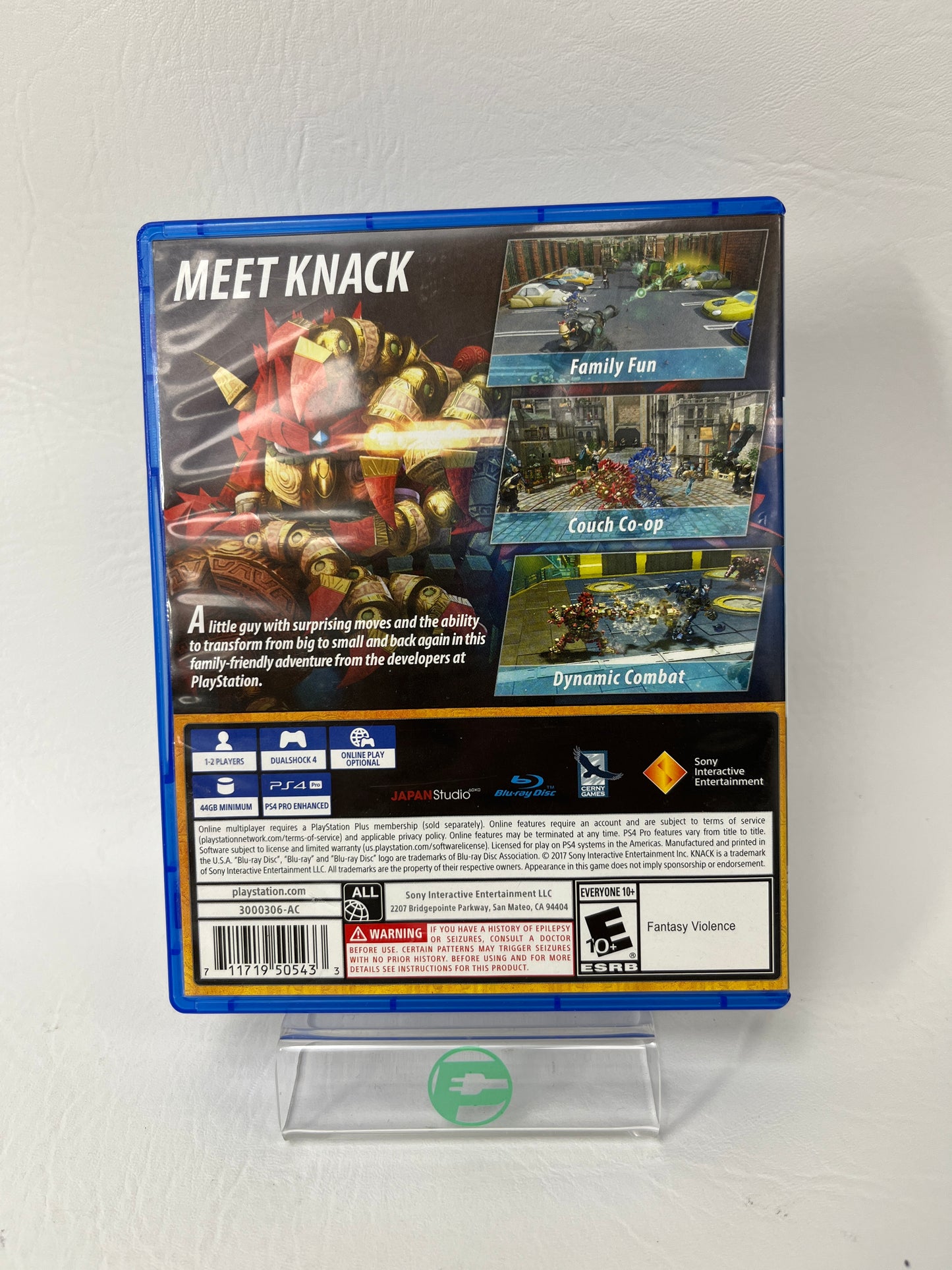 Knack II (Sony PlayStation 4 PS4, 2017)