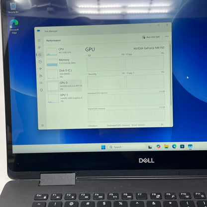 Dell Inspiron 7000 2-IN-1 15.6" i7-8565U 1.8GHz 16GB RAM 500GB SSD GeForce MX150