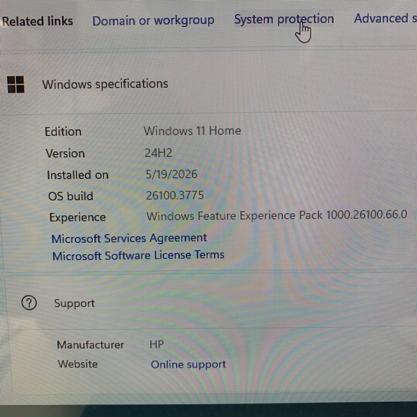HP Pavilion OOE9L7L 24" i7-10700 2.00GHz 16GB RAM 1TB SSD