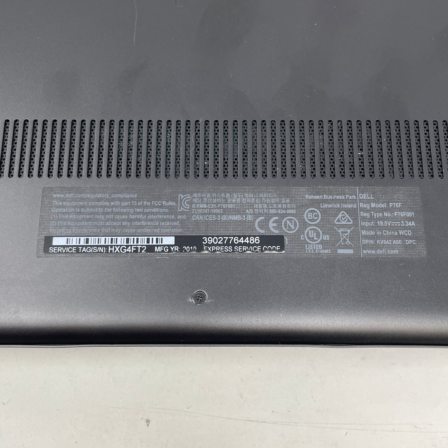 Dell Inspiron 7000 2-IN-1 15.6" i7-8565U 1.8GHz 16GB RAM 500GB SSD GeForce MX150