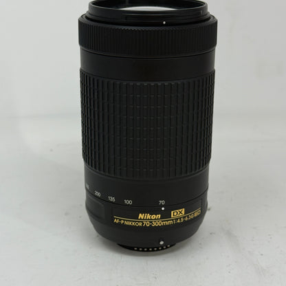 Nikon AF-P DX Nikkor 70-300mm f/1:4.5-6.3G ED Telephoto Zoom Lens