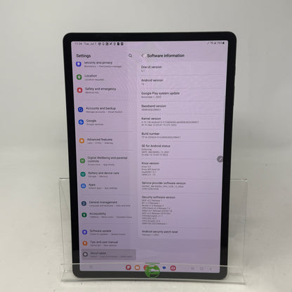 Verizon Samsung Galaxy Tab S8 Plus 5G 12.4" 128GB Black SM-X808U