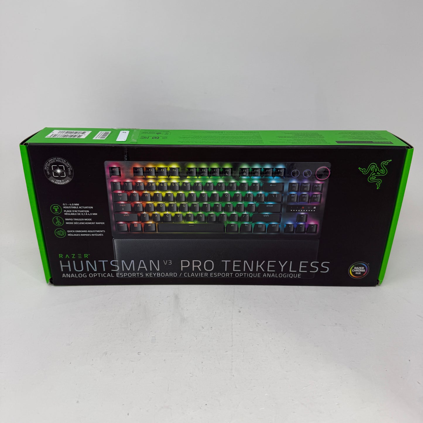 Razer Huntsman V3 Pro Tenkeyless Analog Optical Esports Keyboard RZ03-0498 Black