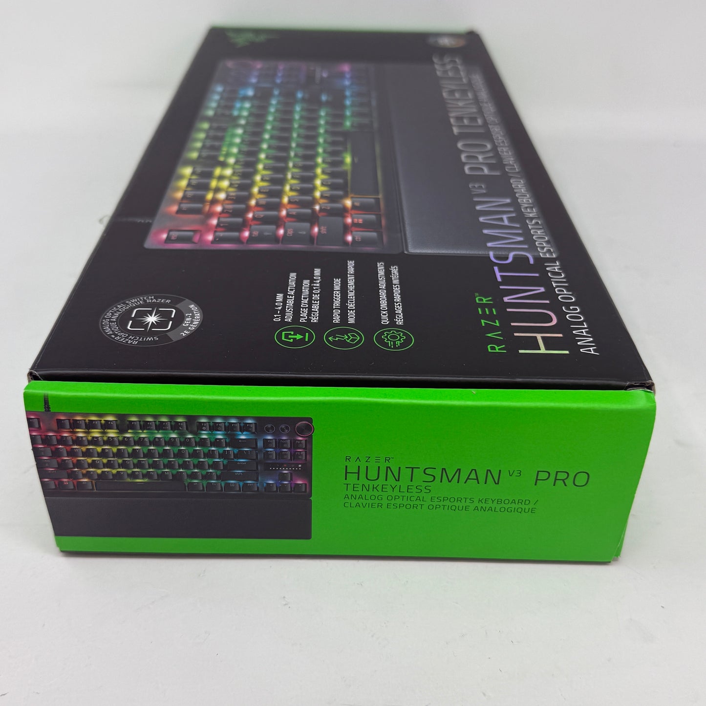 Razer Huntsman V3 Pro Tenkeyless Analog Optical Esports Keyboard RZ03-0498 Black