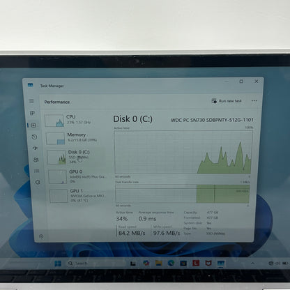 Lenovo IdeaPad Flex 5 14IIL05 14" i7-1065G7 1.3GHz 16GB RAM 500GB SSD GeForce 